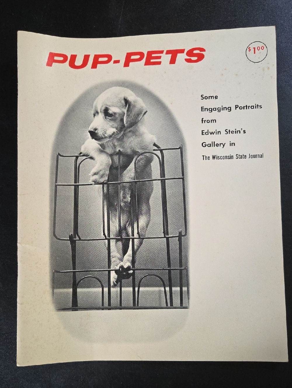 PUP-PETS Vintage Puppy Photo Booklet
